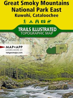Great Smoky Mountains National Park East: Kuwohi, Cataloochee Map (National Geographic Trails Illustrated Map, 317)